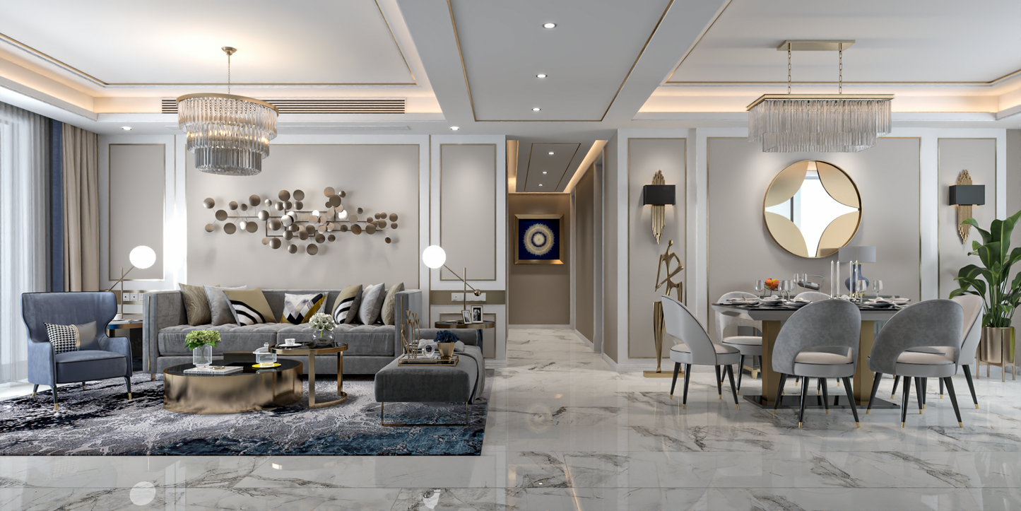 Living room 3d model - Mix style collections Vol 9