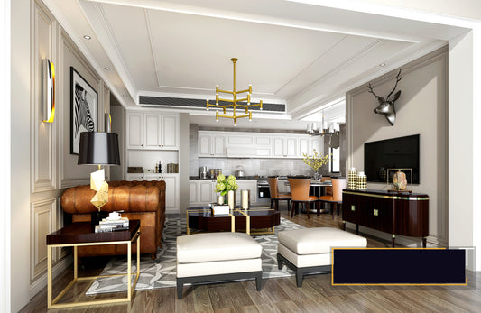 008 Living room American style 3d model