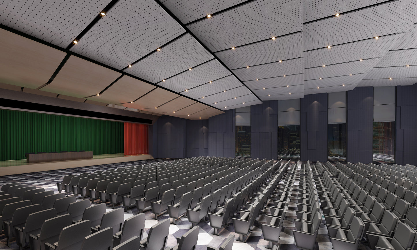 Conference room and lecture hall 3d model vol 001