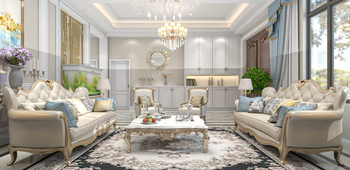 Living room 3d model - classic style collections Vol 13