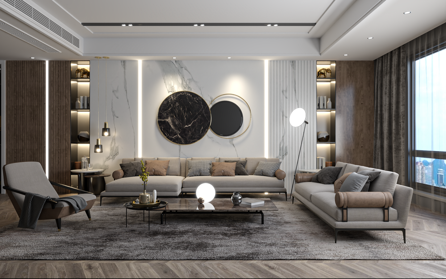 Living room 3d model - Mix style collections Vol 10