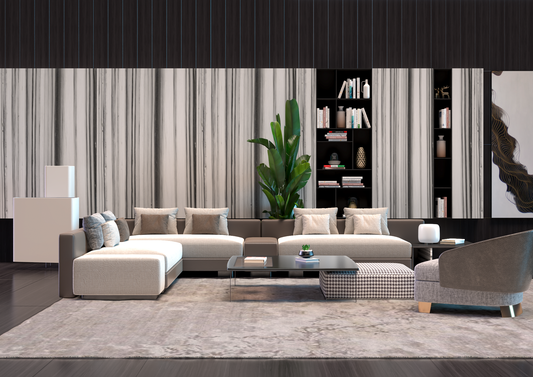 005 Sofa Set 3d model