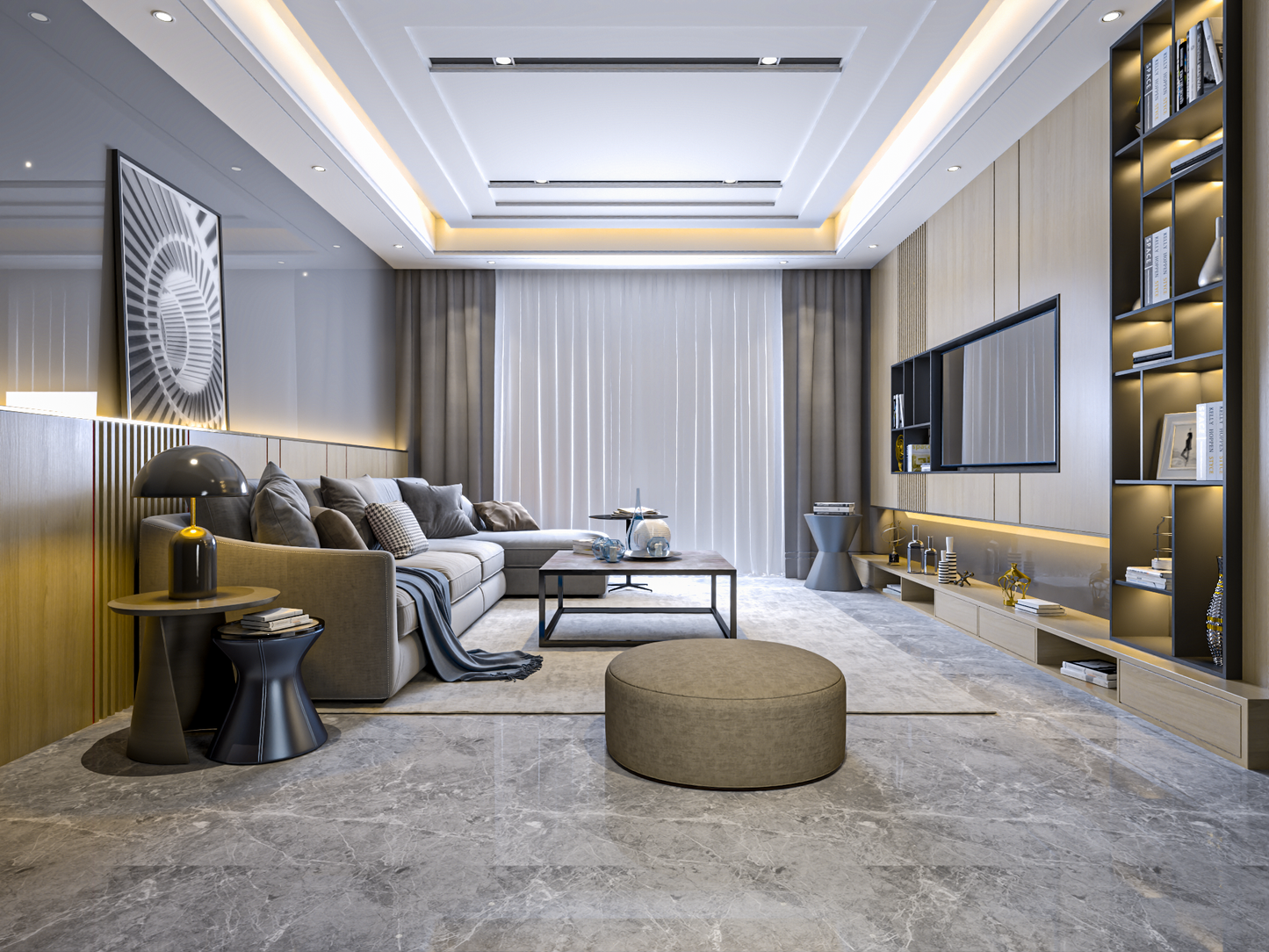 Living room 3d model - Mix style collections Vol 10