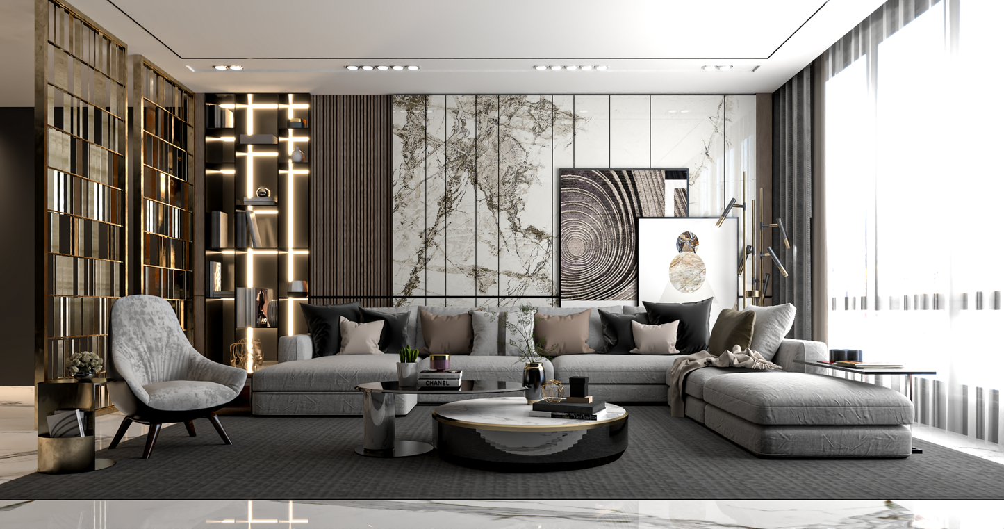 Living room 3d model - Mix style collections Vol 10