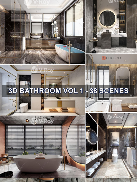 38 highly detailed 3d model Living room American-style collections