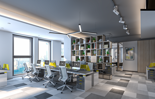 highly detailed Modern office 3d model 015