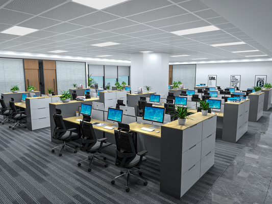 highly detailed Modern office 3d model 021