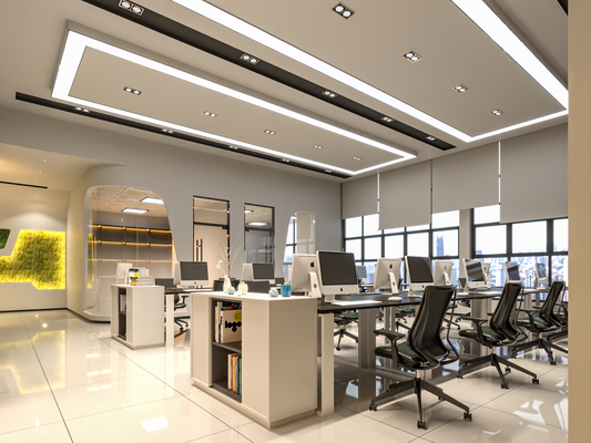 highly detailed Modern office 3d model 022