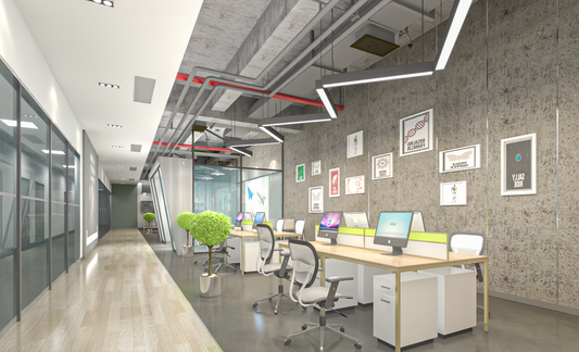 highly detailed Modern office 3d model 037