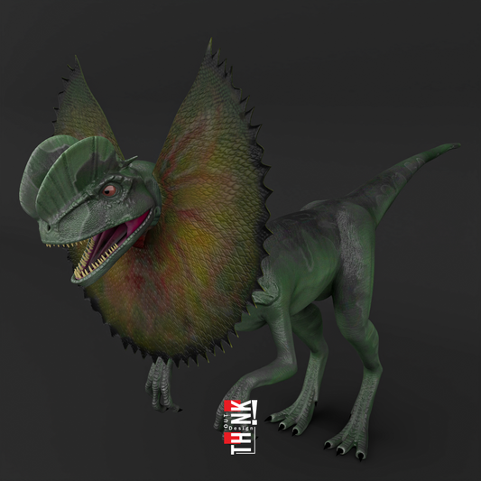 Dilophosaurus 3D Model