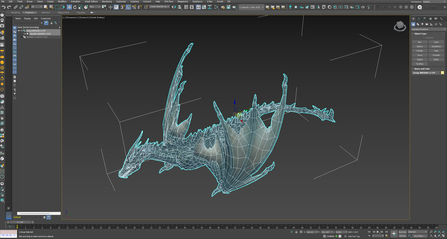 Dragon 3D Model