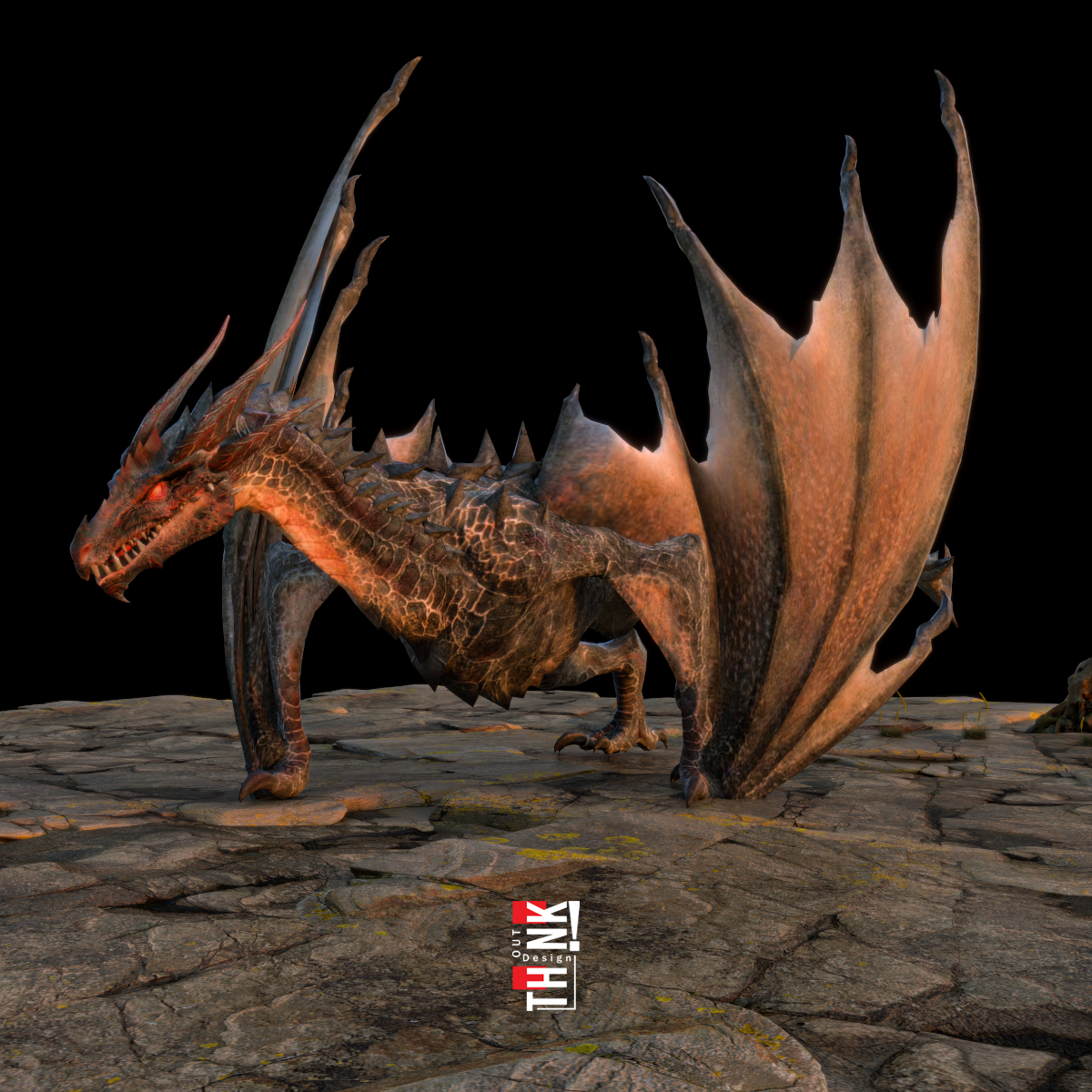 Dragon 3D Model