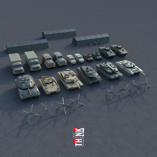 3D models of Military Vehicles