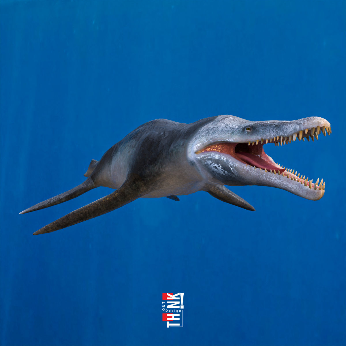 Mosasaurus 3D Model